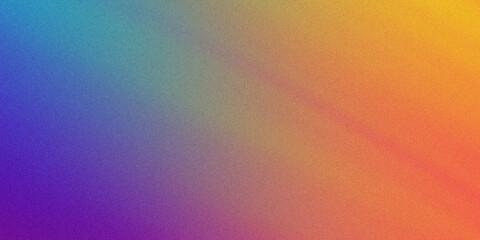 Obraz premium Vibrant rainbow gradient background with smooth color transition