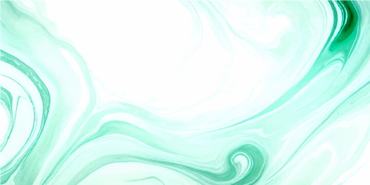 Vector Abstract, fluid artistry of cyan hues blends harmoniously, creating a sense of dynamic flow and aesthetic intrigue, suggesting depth and motion.