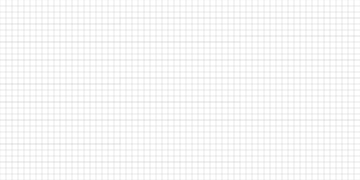 Grid paper wireframe pattern textured background. Used for notes graph documents business and education. Graph, drafting paper regular square lines grid, mesh pattern. vector