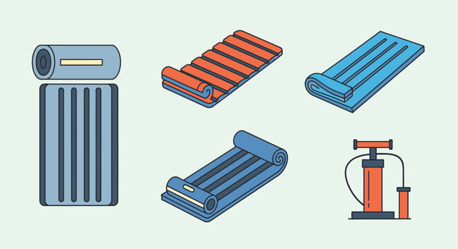 Air compressor and pneumatic tools set.