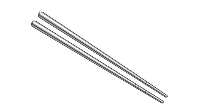 Chopsticks for eating Asian cuisine.