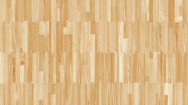 Light-colored wooden floor with a natural grain pattern and varied plank textures arranged in a staggered layout.