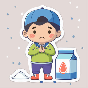 Sad Boy with Milk and Sugar