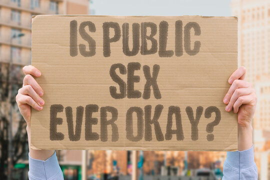 "Is Public Sex Ever Okay?" public ethics and law research examines consent, visibility, and public decency boundaries. PUBLIC. SEX. REAL. PRIVATE. LAW.
