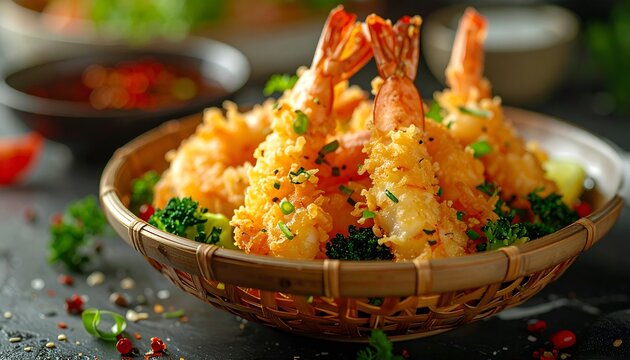 Shrimp dish
