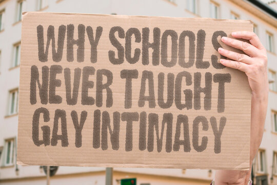 "Why Schools Never Taught Gay Intimacy" curriculum research examines why same-sex intimacy remains excluded from formal sex education. GAY. SCHOOL. REAL. TEACH. INTIMATE.