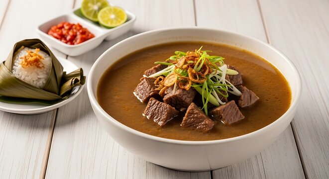 Soto Betawi dengan Daging Sapi dan Jeruk Nipis, Hidangan Khas Indonesia yang Lezat