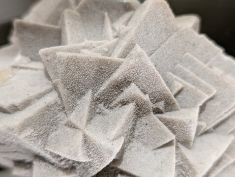 Desert Rose Gypsum Crystalline Formation Texture