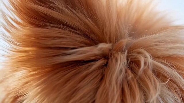 Closeup of animal fur