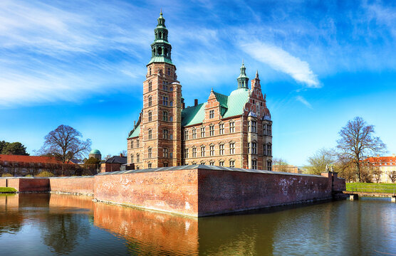 Rosenborg Castle in Copenhagen, Denmark