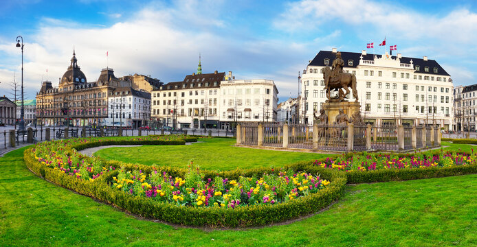 Kongens Nytorv - King's New Square - is a public square in Copenhagen Denmark