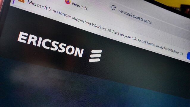 www internet browser with ericsson website