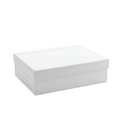 Fototapeta premium Modern rectangular foam mattress on a plain surface
