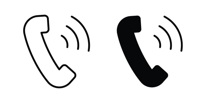 Phone call icon vector design Illustration pack for apps.