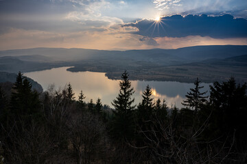 horyzont, barwa, sundown, niebo, słońce, chmura, natura, zachód słońca, góry, krajobraz, wschody, dzisiejszy wieczór, piękne, brzask, poranek, blękit, cloudscape, panoramiczne, drzew, iskra, wieczorny © Adrian Jaśpiński