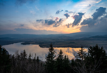 horyzont, barwa, sundown, niebo, słońce, chmura, natura, zachód słońca, góry, krajobraz, wschody, dzisiejszy wieczór, piękne, brzask, poranek, blękit, cloudscape, panoramiczne, drzew, iskra, wieczorny © Adrian Jaśpiński