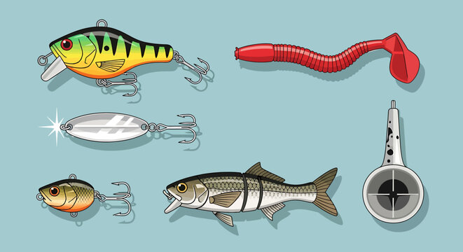 Fishing Lures and Tackle Equipment.
