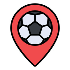 Football Field Icon © Edy