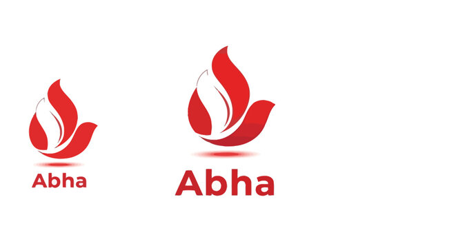 Abha Logo - A Modern and Elegant Design for Branding and Identity.