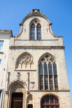 Frietmuseum in the UNESCO city of Bruges, Belgium