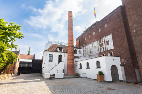 Het Anker Brewery or Brouwerij building in Mechelen, Belgium