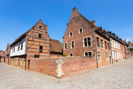 Great Beguinage or Groot Begijnhof in Leuven city, Belgium