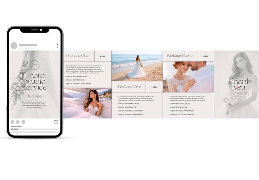 Photography Package Social Media Carousel