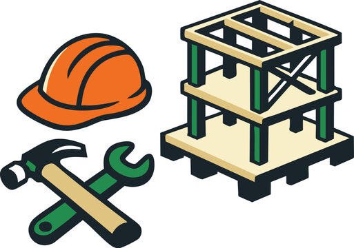 kontruksi vecor icon