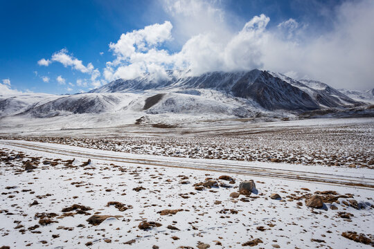 Khargush pass between Wakhan Valley and Pamir highway