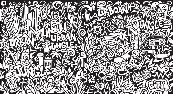 Adobe Illustrator Artwork abstrack grafity 