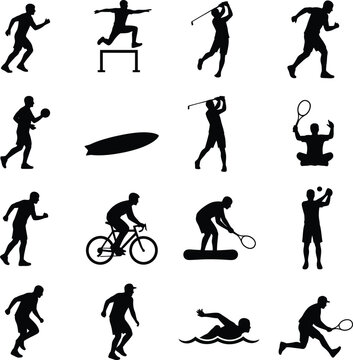 Adobe Illustrator Artwork pilihan gambar sport hitam hitih