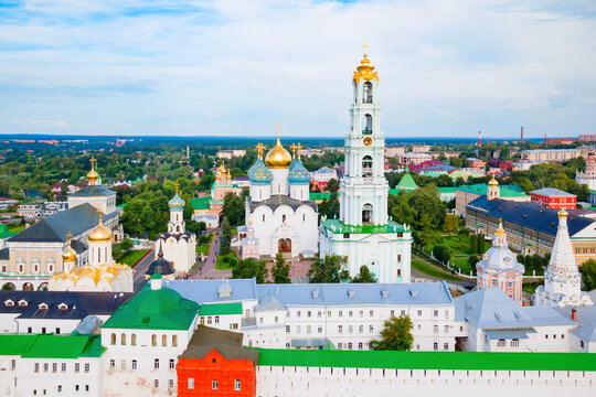 Trinity Lavra in Sergiyev Posad, Russia