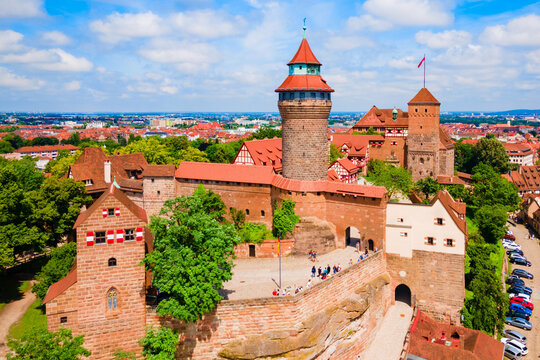 Nuremberg Castle in Nuremberg city, Bavaria