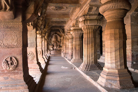 inside the cave temple