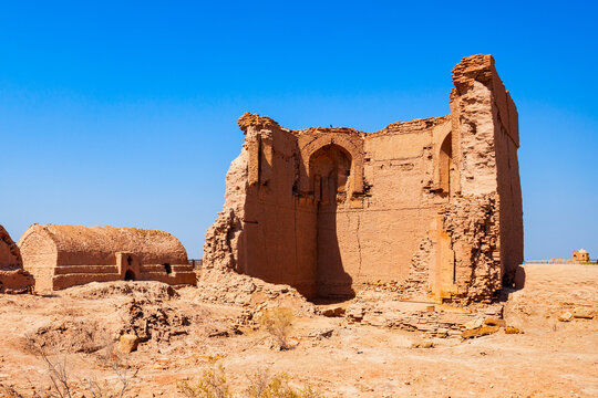 Mizdahkan Necropolis near Nukus city, Uzbekistan