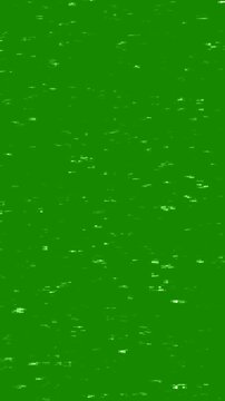 Damage and scratches old film overlay effect. old film glitch effect overlay on green background. Full HD. 4K
