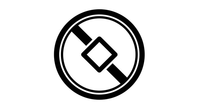 No Smoking Prohibition Sign Symbol.