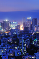 Fototapeta premium aerial view of mumbai