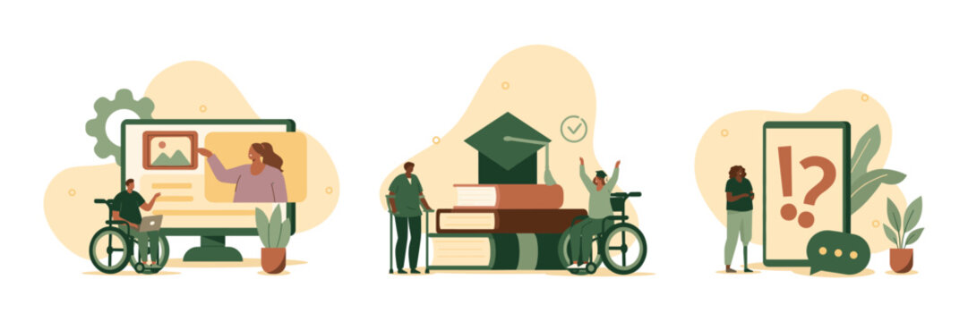 Inclusive education and accessibility in learning with people with disabilities and technology e learning distance digital divide universal design web accessibility educational technolo