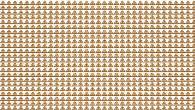 Brown tribal triangle geometric seamless pattern abstract ethnic texture background for textile fabric wallpaper packaging branding and decorative surface design