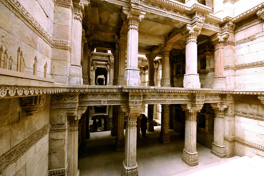 courtyard of the stepwell