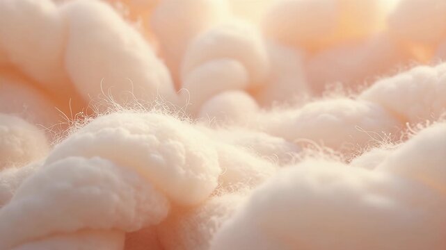 Textured Soft Knots in Light Background