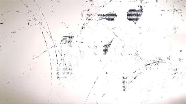 Flickering noisy grunge style film effect overlay loop.
