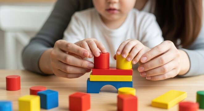 Celebrating happy mothers day a tender moment of playtime between a mother and her child