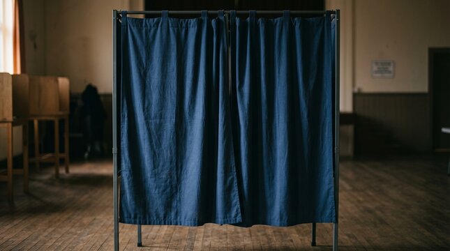 Voting Booth Privacy Concept