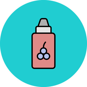 Vape Liquid Icon Design