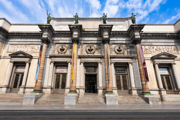 Naklejka premium Royal Museums of Fine Arts of Belgium in Brussels city, Belgium