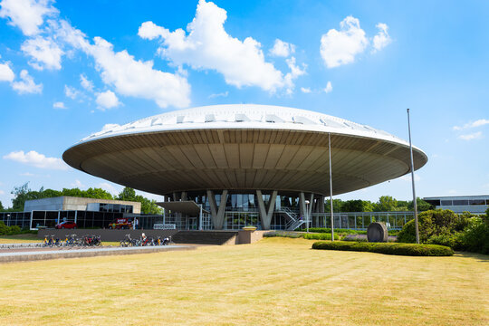 Evoluon Next Nature Museum in Eindhoven city, Netherlands