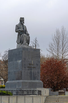 Monument to Vuk Historic Landmark in Belgrade Serbia