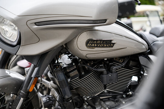 Poltava, Ukraine - 19.04.2026 Harley-Davidson motorcycle rally in Poltava, Ukraine